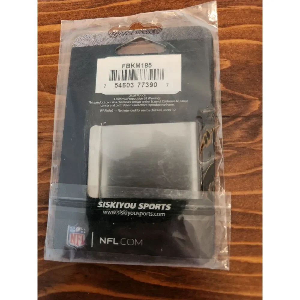 Tennessee Titans Money Clip Black and Steel Minimalist Wallet NWT NFL Football